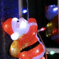 30cm Acrylic Climbing Santa Christmas Figure -Twinkly Twinkly Store 1020329 2