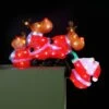 Outdoor Battery Acrylic Reindeer Saving Santa Christmas Figure -Twinkly Twinkly Store 1023103 1