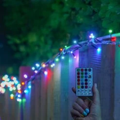 7.4m Outdoor Christmas Fairy Lights, 100 Colour Select LEDs -Twinkly Twinkly Store 2521002 11 2