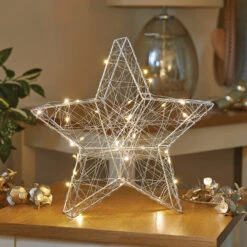 Indoor Battery Christmas Star Decoration