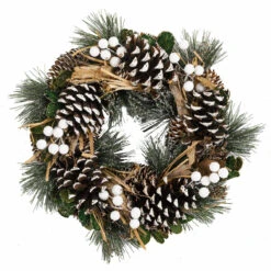 36cm Outdoor Pine Christmas Wreath -Twinkly Twinkly Store 2541016 4