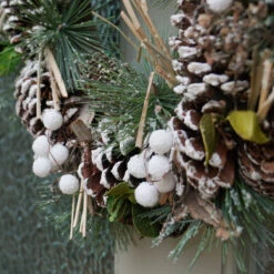 36cm Outdoor Pine Christmas Wreath -Twinkly Twinkly Store 2541016 8