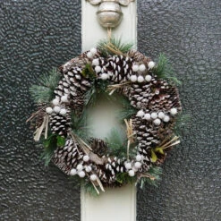 36cm Outdoor Pine Christmas Wreath -Twinkly Twinkly Store 2541016 9