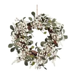 40cm Outdoor Winter Berry Christmas Wreath 10 40cm Outdoor Winter Berry Christmas Wreath -Twinkly Twinkly Store 2543055mo 1