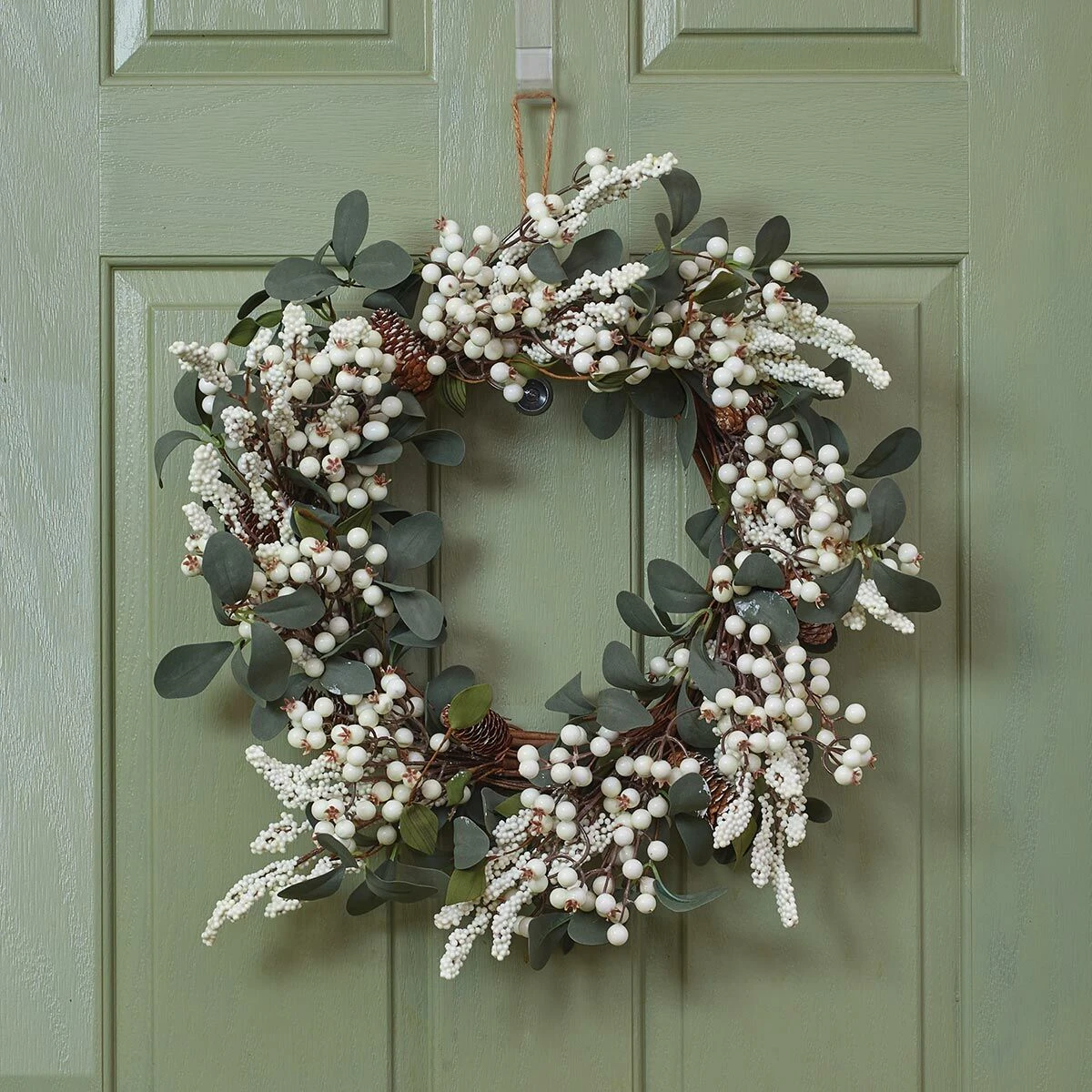 40cm Outdoor Winter Berry Christmas Wreath 3 40cm Outdoor Winter Berry Christmas Wreath