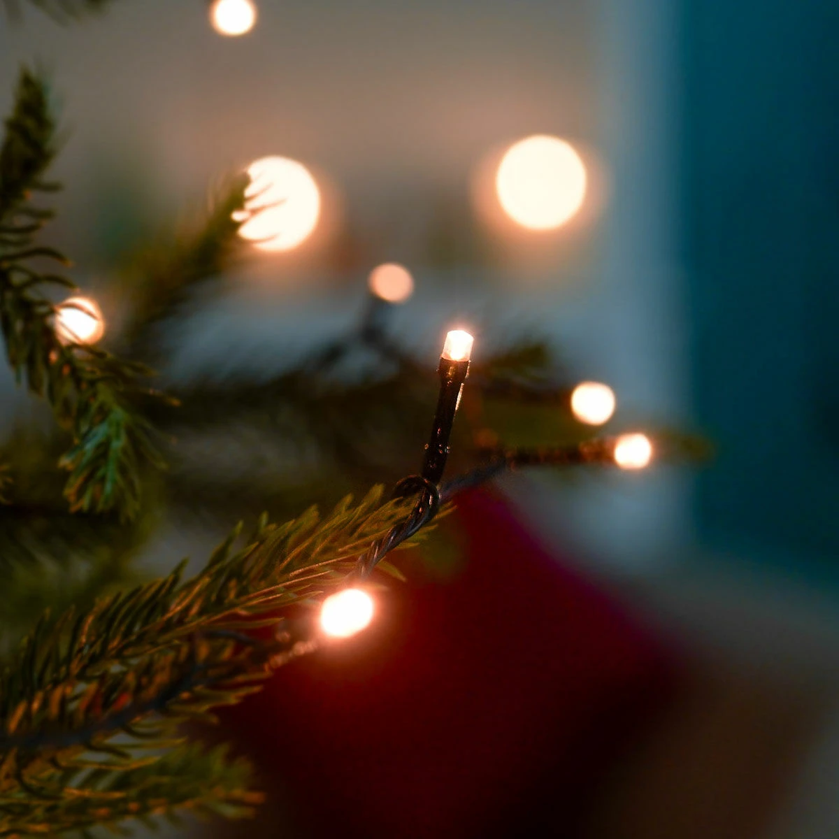 35.9m Outdoor Christmas Tree Fairy Lights, 480 Antique White LEDs 4 35.9m Outdoor Christmas Tree Fairy Lights, 480 Antique White LEDs - Image 2