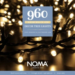 28.8m Outdoor Christmas Tree Fairy Lights, 960 Warm White LEDs -Twinkly Twinkly Store 4921622 1