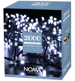 60m Outdoor Christmas Tree Fairy Lights, 2000 White LEDs -Twinkly Twinkly Store 4921633