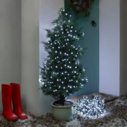 60m Outdoor Christmas Tree Fairy Lights, 2000 White LEDs -Twinkly Twinkly Store 4921633 7