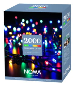 60m Outdoor Christmas Tree Fairy Lights, 2000 Multi Coloured LEDs -Twinkly Twinkly Store 4921643 4