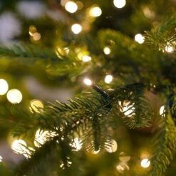 7ft Pre Lit PE Nordman Fir Christmas Tree 8 7ft Pre Lit PE Nordman Fir Christmas Tree -Twinkly Twinkly Store 7222103 4