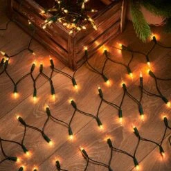 7.4m Indoor Alderbrook Christmas Tree Fairy Lights, 100 Warm White Bulbs -Twinkly Twinkly Store ak502gc 2 2
