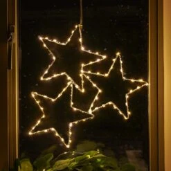 ConnectGo® Outdoor 3 Wire Star Christmas Silhouette, Connectable -Twinkly Twinkly Store cg056ww 4