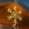 ConnectGo® Outdoor Wire Snowflake Christmas Silhouette, Connectable 1 ConnectGo® Outdoor Wire Snowflake Christmas Silhouette, Connectable -Twinkly Twinkly Store cg058ww 6