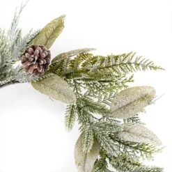 Premier® 50cm Frosted Eucalyptus Christmas Wreath -Twinkly Twinkly Store df207108 4