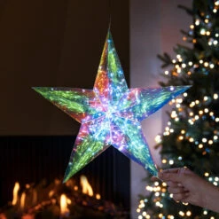Premier® Battery Dream Star Hanging Christmas Decoration -Twinkly Twinkly Store lb231156 3