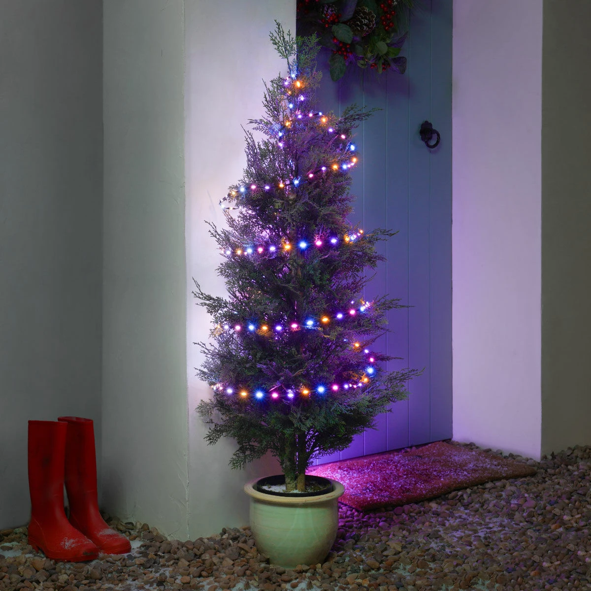 Premier® 35m Outdoor Tangle Free Flexibright Christmas Tree Fairy Lights, 1000 Warm White LEDs 4 Premier® 35m Outdoor Tangle Free Flexibright Christmas Tree Fairy Lights, 1000 Warm White LEDs - Image 2