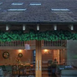 2.5m Outdoor Green Commercial Christmas Garland -Twinkly Twinkly Store mt109 1