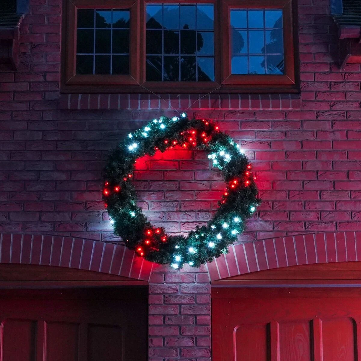 1.2m Outdoor Commercial Smart App Controlled Twinkly Christmas Wreath 4 1.2m Outdoor Commercial Smart App Controlled Twinkly Christmas Wreath - Image 2