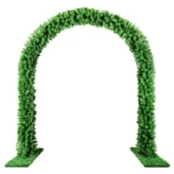 2.5m Outdoor Green Commercial Archway Christmas Garland -Twinkly Twinkly Store mt112 3