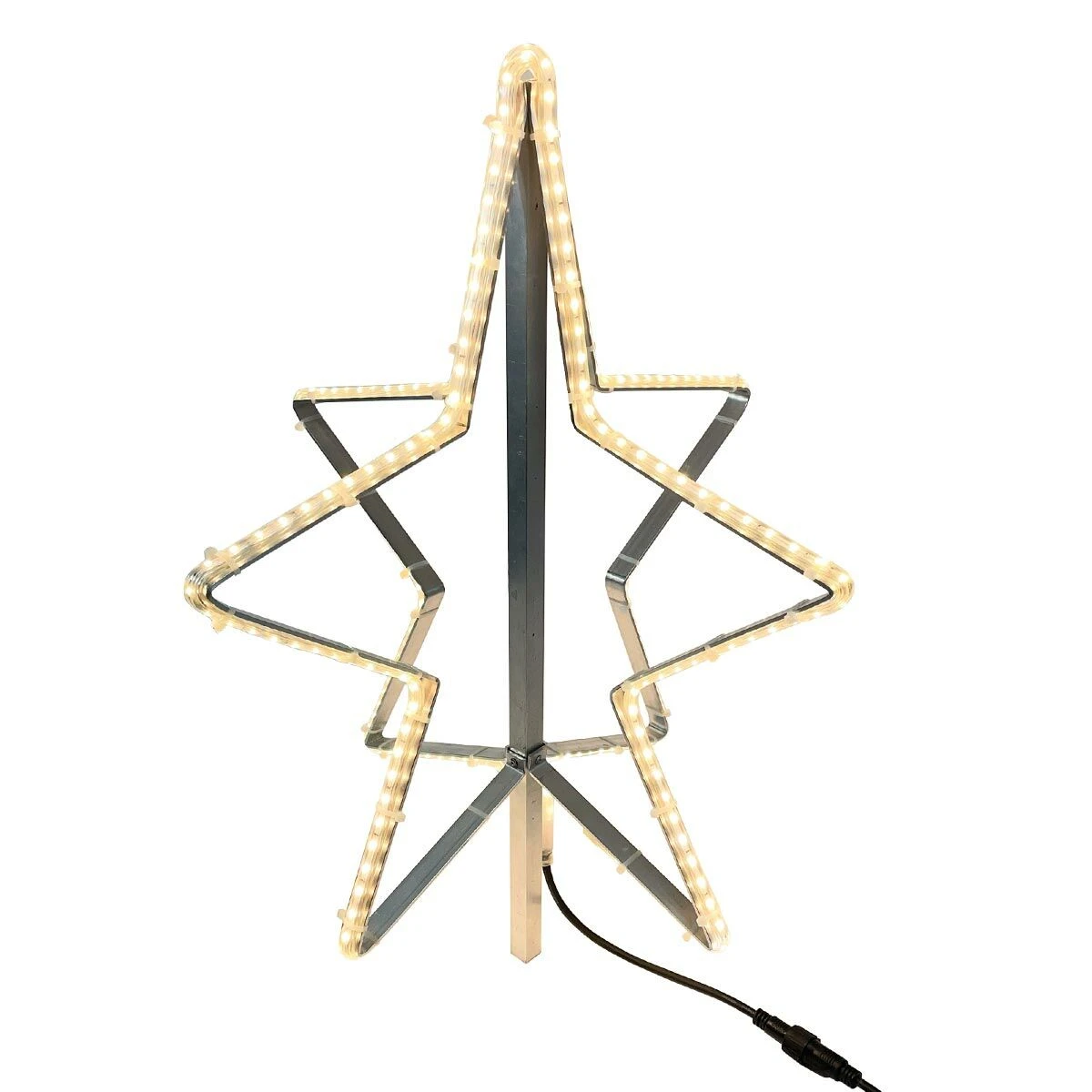 70cm Warm White ConnectPro® Outdoor LED Christmas Tree Star Topper, Connectable 4 70cm Warm White ConnectPro® Outdoor LED Christmas Tree Star Topper, Connectable - Image 2