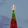 70cm Warm White ConnectPro® Outdoor LED Christmas Tree Star Topper, Connectable