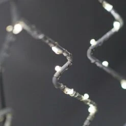 64cm Hanging Firefly Christmas Tree Silhouette, 169 White Flashing LEDs -Twinkly Twinkly Store p026455 7