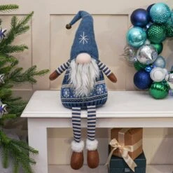 71cm Nordic Blue Christmas Gonk Figure