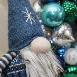 71cm Nordic Blue Christmas Gonk Figure -Twinkly Twinkly Store p032452 4
