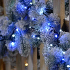 25.9m Outdoor Twinkling Christmas Tree Fairy Lights, 1000 Blue & White LEDs -Twinkly Twinkly Store p036128 6 2