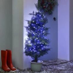 25.9m Outdoor Twinkling Christmas Tree Fairy Lights, 1000 Blue & White LEDs -Twinkly Twinkly Store p036130 7