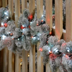 7.7m Outdoor Twinkling Christmas Tree Fairy Lights, 300 Red & White LEDs -Twinkly Twinkly Store p036131 5