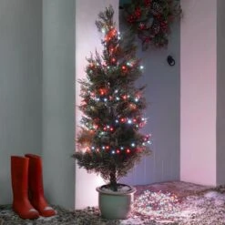 25.9m Outdoor Twinkling Christmas Tree Fairy Lights, 1000 Red & White LEDs 14 25.9m Outdoor Twinkling Christmas Tree Fairy Lights, 1000 Red & White LEDs -Twinkly Twinkly Store p036133 10