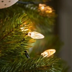 11.9m Indoor & Outdoor Traditional Diamond Christmas Tree Fairy Lights, 200 Warm White LEDs -Twinkly Twinkly Store p036165 9