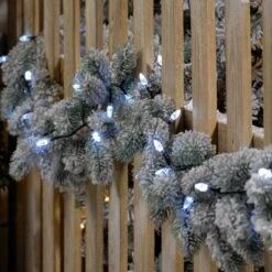 11.9m Indoor & Outdoor Traditional Diamond Christmas Tree Fairy Lights, 200 White LEDs -Twinkly Twinkly Store p036166 2