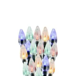 11.9m Indoor & Outdoor Traditional Diamond Christmas Tree Fairy Lights, 200 Multi Coloured LEDs -Twinkly Twinkly Store p036167 11