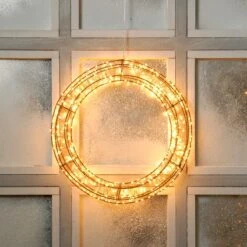 36cm Firefly Wire Wreath Christmas Decoration 7 36cm Firefly Wire Wreath Christmas Decoration -Twinkly Twinkly Store p036441 1