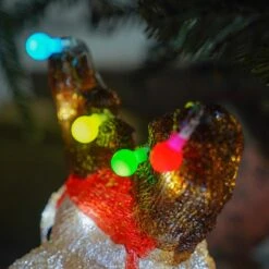 33cm Acrylic LED Christmas Dog Figure -Twinkly Twinkly Store p036508 2