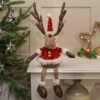 53cm Red Sequin Christmas Reindeer Figure -Twinkly Twinkly Store p036627 2