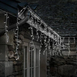 11.8m Christmas Snowing Effect Icicle Lights, 480 Warm White LEDs 16 11.8m Christmas Snowing Effect Icicle Lights, 480 Warm White LEDs -Twinkly Twinkly Store p036789 3.0 1 1