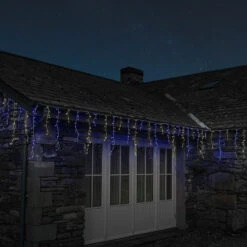 23.8m Christmas Snowing Effect Icicle Lights, 960 Blue & White LEDs -Twinkly Twinkly Store p036802 4