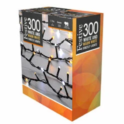 25.9m Outdoor Twinkling Effect Christmas Tree Fairy Lights, 1000 White And Warm White LEDs -Twinkly Twinkly Store p036974 1 2