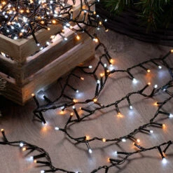 15.5m Outdoor Twinkling Effect Christmas Tree Fairy Lights, 600 White And Warm White LEDs -Twinkly Twinkly Store p036974 2 1