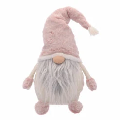 55cm Sitting Pink Hat Gonk Christmas Decoration -Twinkly Twinkly Store p038949 1