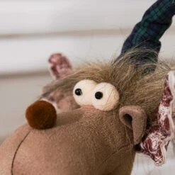 58cm Sitting Dangly Leg Christmas Reindeer Gonk -Twinkly Twinkly Store p039422 3