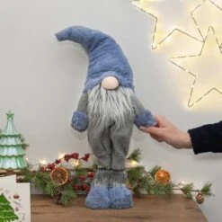 58cm Blue Christmas Gonk Figure