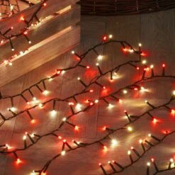 25.9m Outdoor Twinkling Effect Christmas Tree Fairy Lights, 1000 Red & Warm White LEDs -Twinkly Twinkly Store p041910 4