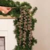 45cm Champagne Gold Glitter Drop Stem Christmas Tree Decoration, 4 Pack -Twinkly Twinkly Store p043609 2