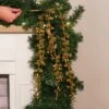 45cm Gold Glitter Drop Stem Christmas Tree Decoration, 4 Pack -Twinkly Twinkly Store p043610 2