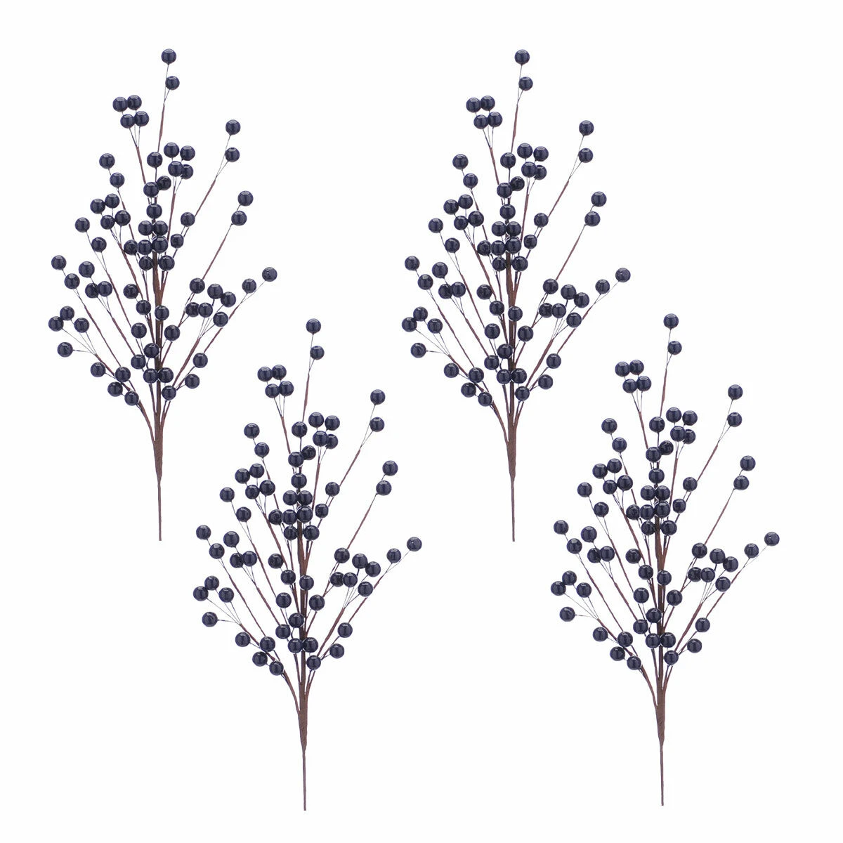 56cm Red And Gold Berry Spray Christmas Tree Decoration, 4 Pack 8 56cm Red And Gold Berry Spray Christmas Tree Decoration, 4 Pack - Image 6